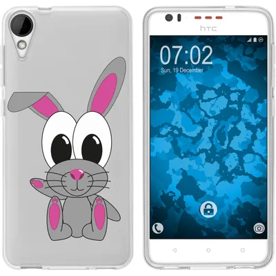 Produktbild von PhoneNatic Case kompatibel mit HTC Desire 825 Silikon-Hülle Cutiemals M4