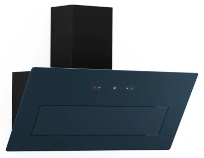 Image de Klarstein SleekAir Hotte Aspirante - 90cm Hotte Décorative, Débit 718 m³/h, A++ Énergie, Éclairage LED 5W,Tactile, Double Ventilation, Anthracite