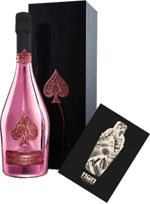 Produktbild von Armand de Brignac Brut Rose 0,75L (12,5% Vol) Champagner in Geschenkverpackung- [Enthält Sulfite]