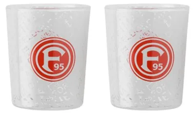 Produktbild von Fortuna Düsseldorf Windlicht 2er-Set