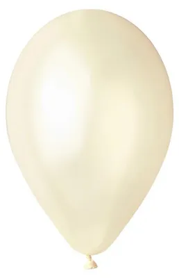 Immagine prodotto di Palloncini metallizzati color avorio, 30,5 cm, 100 pezzi - Godan