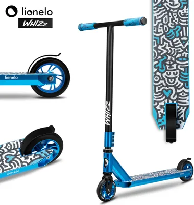 Produktbild von LIONELO Stunt Scooter City Scooter Kickscooter Dětská koloběžka vyrobená z extra silného eloxovaného hliníku - Modrá