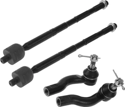Produktbild von 4 Stücke Vordere Innere Äußere Spurstangenköpfe Kit Aufhängung Lenkung Spurstangenkopf für Toyota RAV4 2001-2005 für Scion TC 2005-2010 Drag Link