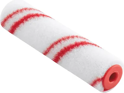 Produktbild von 10 Rollen 10 cm Lackierwalzen Malerrolle Heizkörperwalze Farbwalze Streichen Lackierrolle