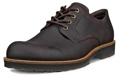 Productafbeelding van ECCO heren Derby schoenen, model Jamestown, bruin, maat 41