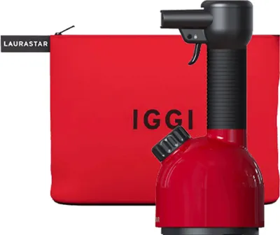 Produktbild von Laurastar IGGI Travel Edition, Tragbarer Hand-Dampfglätter, Entfernt Falten Schnell, Kompakt & Leistungsstark, Ideal für Kleidung, Inkl. Reiseetui