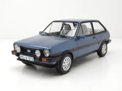 Produktbild von Norev 182744 Ford Fiesta XR2 1981 blau metallic 1:18