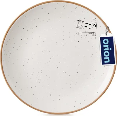 Produktbild von Orion Dessertteller Kuchenteller Keramikteller Frühstücksteller kleiner Teller aus Keramik Beige 20 cm