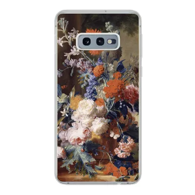 Produktbild von MuchoWow® Handyhülle Schutzhülle Hülle für Samsung Galaxy S10e Stilleben mit Blumen - Malerei - Alte Meister Silikon Softcase Handy Hülle - Handy