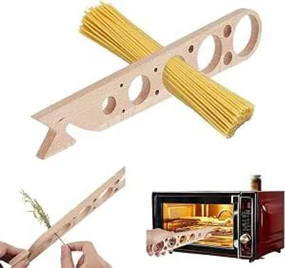 Productafbeelding van Hout- en pastadeegroller met geïntegreerde portioneerfunctie - een handig accessoire voor dagelijks gebruik, hobby en doe-het-zelf projecten