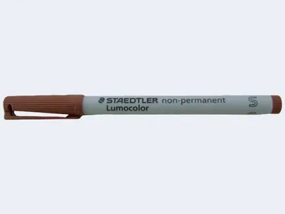 Produktbild von Lumocolor 311 S braun nonpermanent