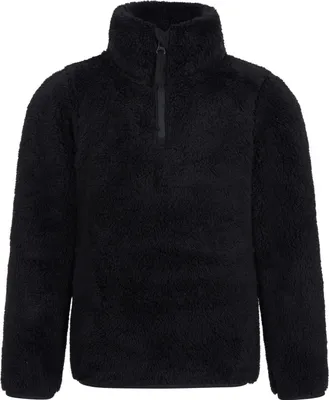 Produktbild von Mountain Warehouse - "Teddy" Fleece-Oberteil mit halbem Reißverschluss für Kinder MW498 (116) (Schwarz)