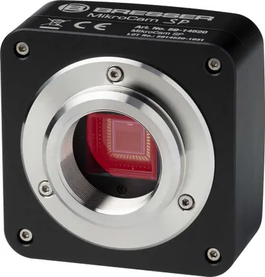 Zdjęcie produktu dla Bresser Optics MIKROCAM SP 5.0, Aparat fotograficzny, Aluminium, Czarny, Aluminium, 175 g, 58 mm, 37 mm