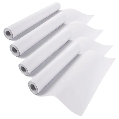Zeichenpapierrolle 42,5 cm x 15 m, 4 Stück, weiß