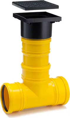 Produktbild von Revisionsschacht Teleskoprohr Drainage Kontrollschacht Inspektionsrohr DN110 Schacht 40 cm