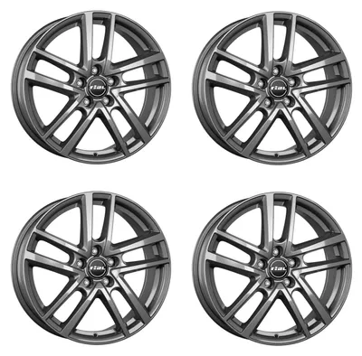 Produktbild von 4 Rial Felgen Astorga 6.5x16 ET50 5x114,3 GRAP für HYUNDAI i30 Ioniq ix20 Kona Tucson