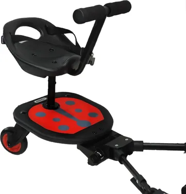Produktbild von Eichhorn Ladybug Rider Sourozenecká deska včetně sedadla a řídítek
