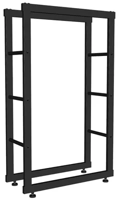 Produktbild von Kaminholzständer Brennholzregal Kaminholzablage Holzregal Metall 100x60 cm