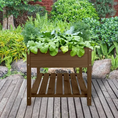 Obrázok produktu pre Esschert Design Zvýšená posteľ Brown XL