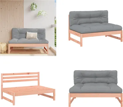 Produktbild von vidaXL Mittelsofa 120x80 cm Massivholz Douglasie - Mittelsofa - Mittelsofas - Gartensofa - Outdoor Sofa