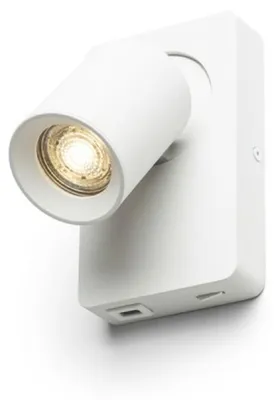 Image de VOLTERA Applique USB blanche 230V GU10 50W