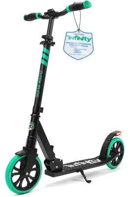 Obrázok produktu pre Kolobežka SereneLife pre deti a dospelých, unisex kolobežka, mestská kolobežka, skladacia a výškovo nastaviteľná, kolobežka s veľkými kolesami do 100 kg