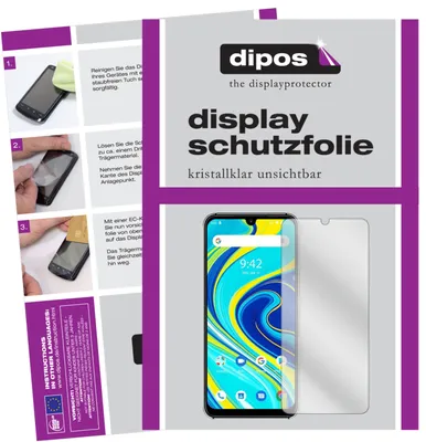 Produktbild von 5x Schutzfolie für Umidigi A7 Pro klar Displayschutzfolie Folie Display Schutz dipos
