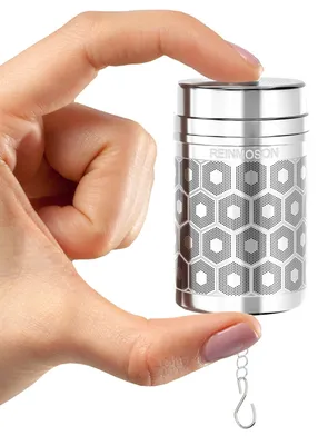 Productafbeelding van Theezeef van 304 roestvrij staal - Fijne theefilter voor losse thee - 3 x 5,6 cm