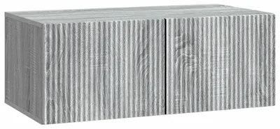 Produktbild von vidaXL Wandmontierter TV-Schrank Graues Sonoma 78,5 x 41 x 30 cm