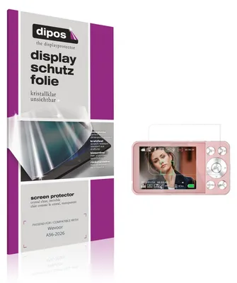 Produktbild von 4x Schutzfolie für Wevoor A56-2026 klar Displayschutzfolie Folie Display Schutz dipos