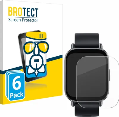 Produktbild von 6x BROTECT Schutzglas für Xiaomi Redmi Watch 5 Active Schutzfolie Panzer Folie Glas Display Schutz klar