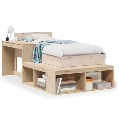 Obrázek produktu pro vidaXL Postel z masivu bez matrace 75x190 cm borovice