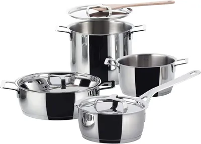 Immagine prodotto di Alessi Pots&Pans Set 7 Pcs. (Art.-Nr. AJM100S7, EAN 8003299965984)