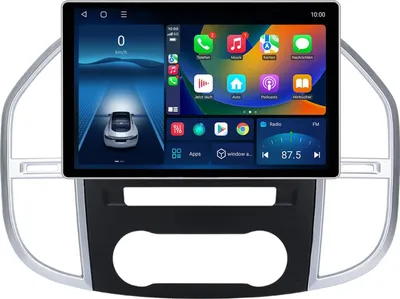 Image de Autoradio Android 13 pouces 128 Go pour Mercedes-Benz Vito 3 W447 2014-2020 CarPlay Android Auto Navigation Bluetooth DAB+ Caméra de recul