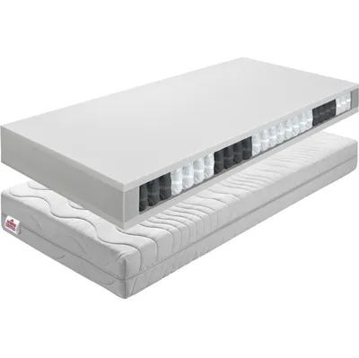 Obrázok produktu pre Kondela Obojstranný taštičkový matrac BE Texel Alergik New 90x200 cm