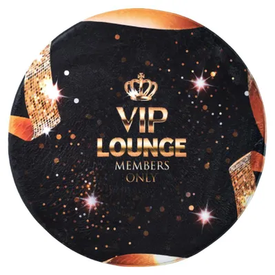 Zdjęcie produktu dla Okrągły dywanik łazienkowy VIP-Lounge, średnica 80 cm