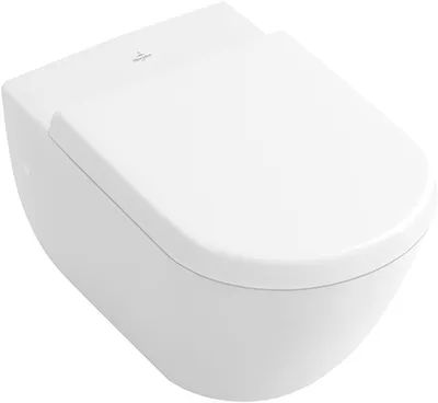 Produktbild von Villeroy & Boch Subway WC-Sitz 9M55S1 mit QuickRelease - und Soft Closing Funktion Pergamon ceramicplus - 9M55S1R3