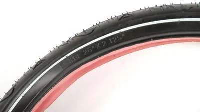 Produktbild von Kinderfahrradreifen 26 Zoll schwarz