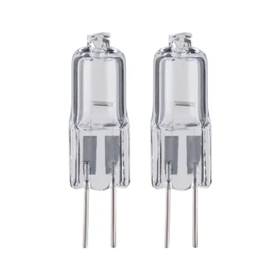 Produktbild von 2 x näve Halogen Leuchtmittel Stiftsockellampe 5W G4 24V klar warmweiß dimmbar