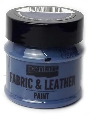 Zdjęcie produktu dla Farba do tkanin i skóry Pentart 50 ml - denimowa