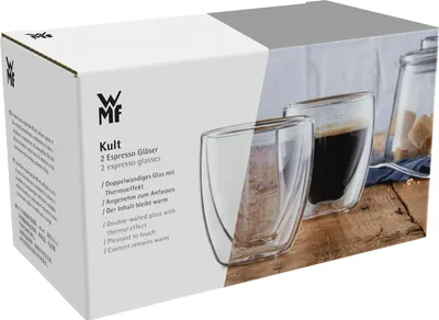 Produktbild von WMF 0901382000, Transparent, Borosilikatglas, 120 °C, 139 g, 2 Stück(e), 156 Stück(e)