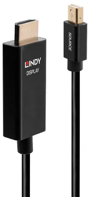 Produktbild von LINDY Mini-DisplayPort an HDMI Adapterkabel mit HDR 1m