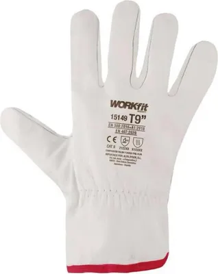 Image de Gants de travail Workfit Blanc 10 Blanc 10