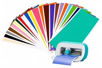 Obrázek produktu pro 22 kusů plotrové folie, samolepicí, transferová folie, sada pro plotr, rozměry 30 x 14 cm
