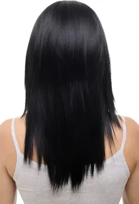 Produktbild von WIG ME UP Haarteil mit 5 Klammern Schwarz HD1401-1