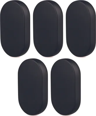 Immagine prodotto di Natural Goods Berlin maniglie per mobili rotonde OVAL, interasse fori 16 mm, pomelli per armadi adatti a spessori di ante di 15-22 mm, maniglie per armadi da cucina, cassettiere, credenze, ecc