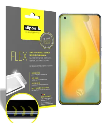 Obrázek produktu pro 3x ochranná fólie pro Vivo X50, 100% pokrytí displeje, dipos Flex