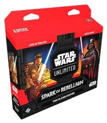 Produktbild von Star Wars Unlimited SOR Spark of Rebellion Two Player Starter Deck German