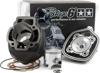 Produktbild von Stage6 R/T Zylindergruppe Stage6 Gusseisen Streetrace 70cc D.47mm für Piaggio LC