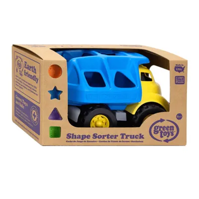 Produktbild von Green Toys Spielzeug LKW Formensortierer nachhaltiges Kunststoff